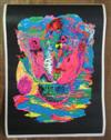 (POSTERS--THE SIXTIES.) Group of 8 black-light posters.